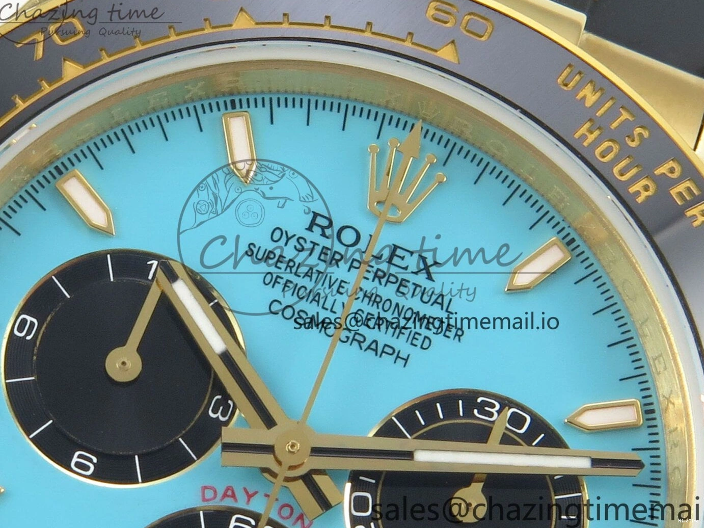 MiroTime 0315 Daytona 126518 Gain Weight SWF 1:1 Best Edition Tiffany Turquoise Blue Dial Sticks Markers on Oysterflex Strap SH Sleek 150